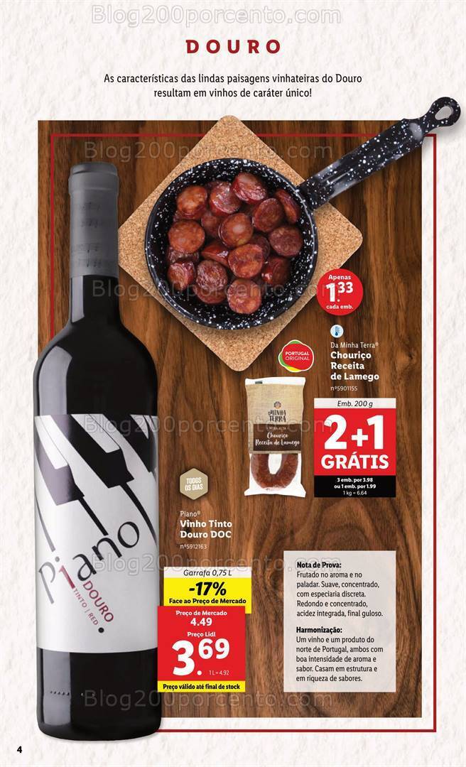 Antevisão Folheto LIDL Feira Queijos Enchidos e Vinhos - 1 a 14 fevereiro