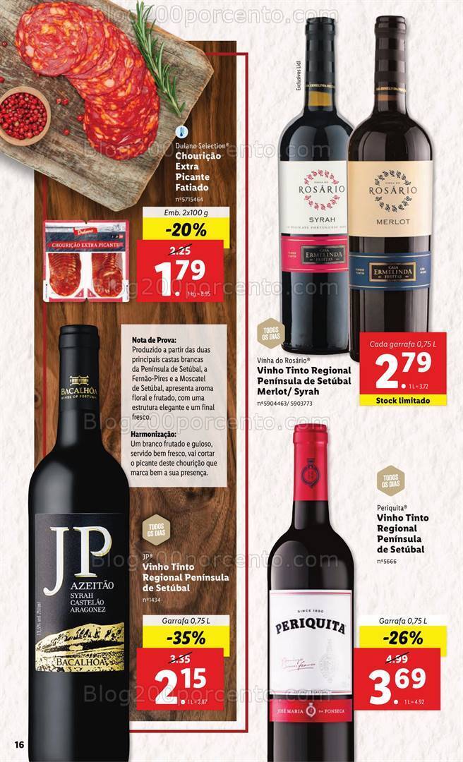 Antevisão Folheto LIDL Feira Queijos Enchidos e Vinhos - 1 a 14 fevereiro
