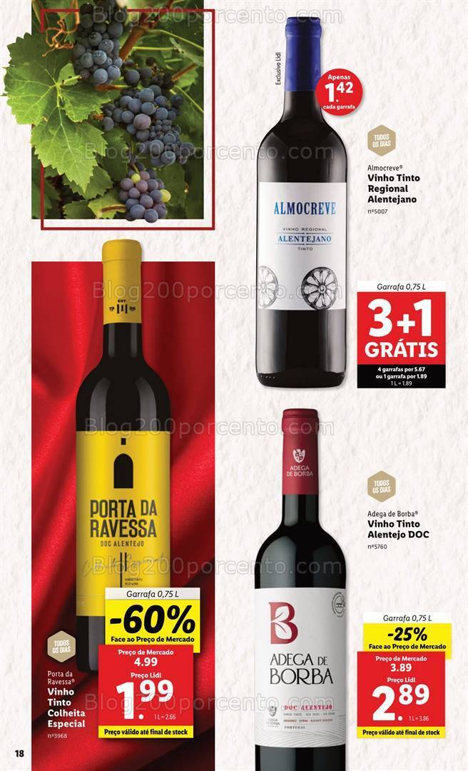 Antevisão Folheto LIDL Feira Queijos Enchidos e Vinhos - 1 a 14 fevereiro