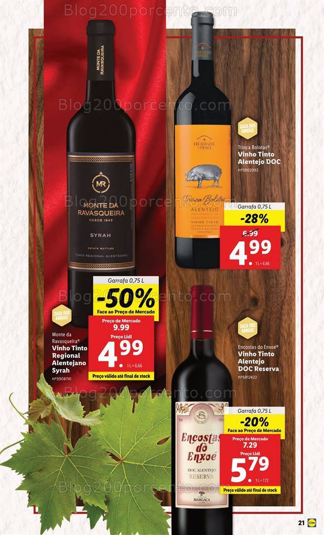Antevisão Folheto LIDL Feira Queijos Enchidos e Vinhos - 1 a 14 fevereiro