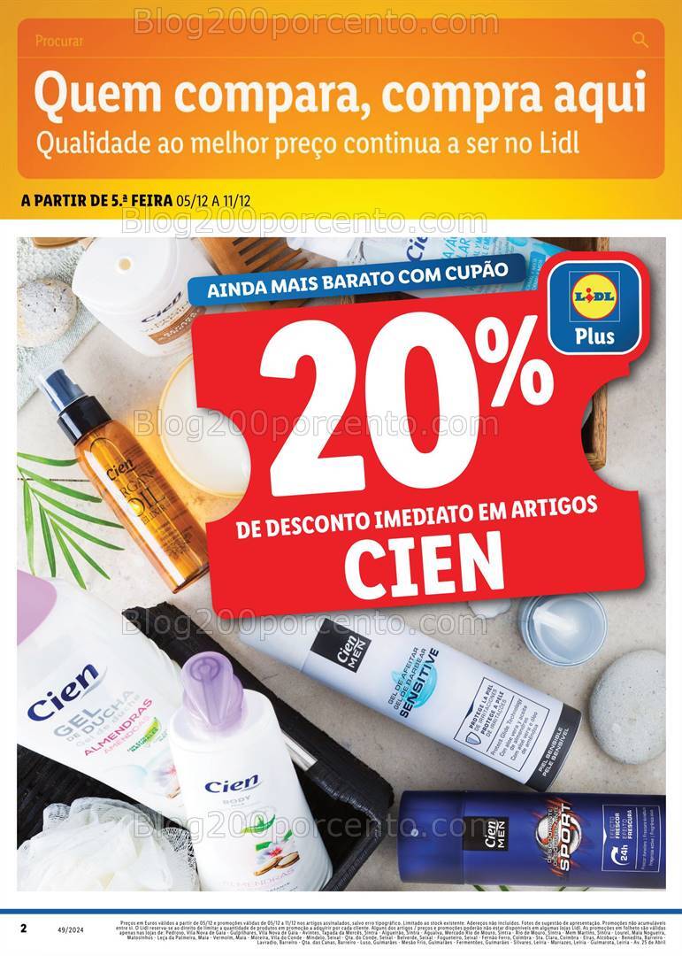 Antevisão Folheto LIDL Extra Promoções de 5 a 11 dezembro