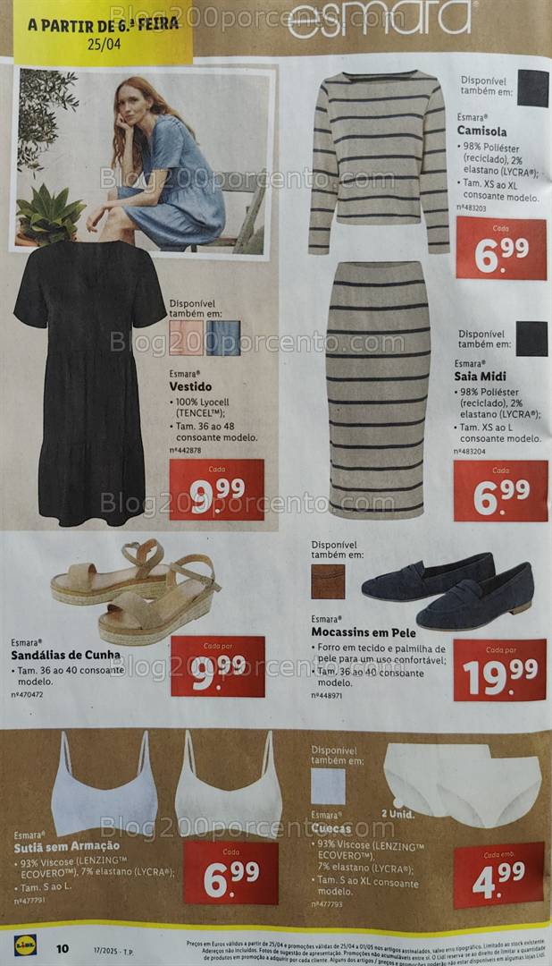 Antevisão Folheto LIDL Bazar Promoções de 21 de abril a 1 maio