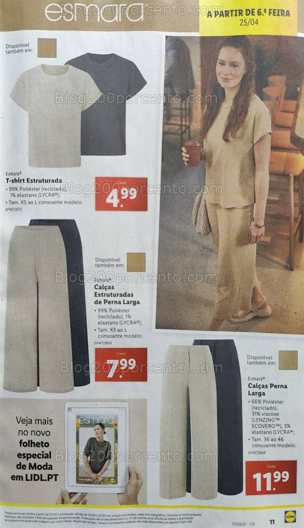 Antevisão Folheto LIDL Bazar Promoções de 21 de abril a 1 maio