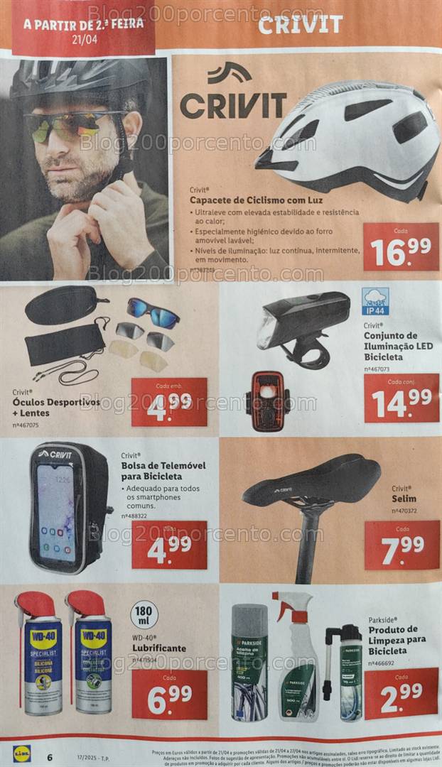 Antevisão Folheto LIDL Bazar Promoções de 21 a 27 de abril