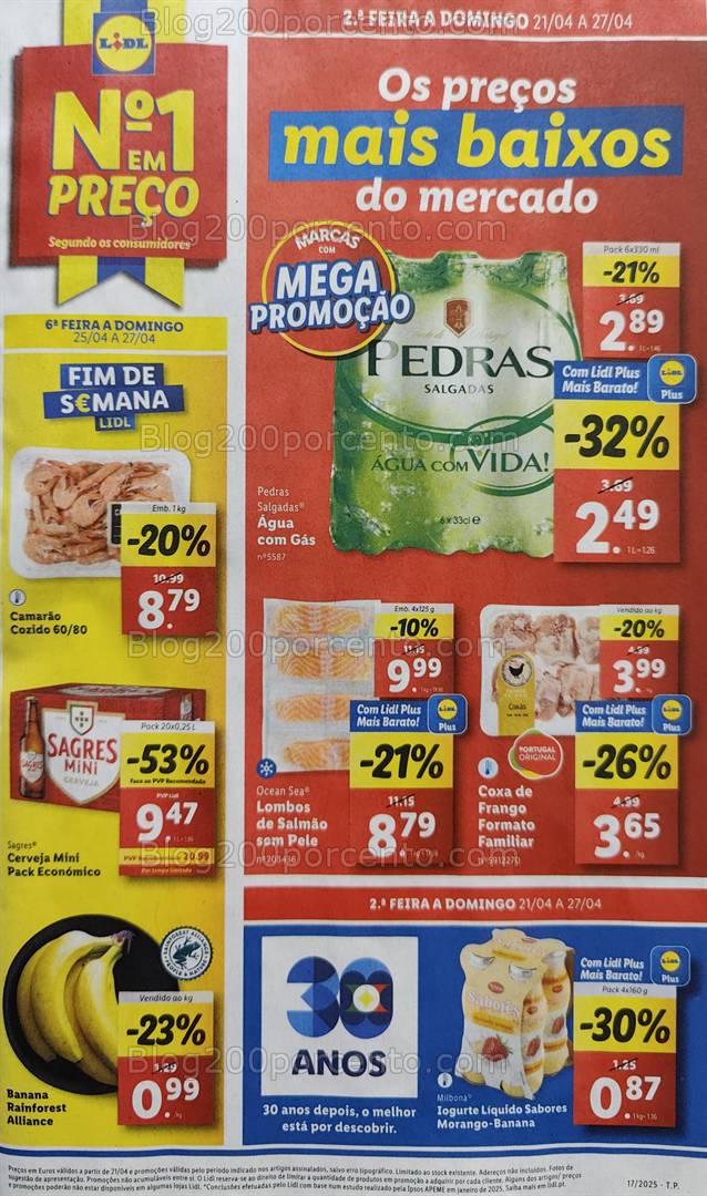 Antevisão Folheto LIDL Promoções de 21 a 27 de abril