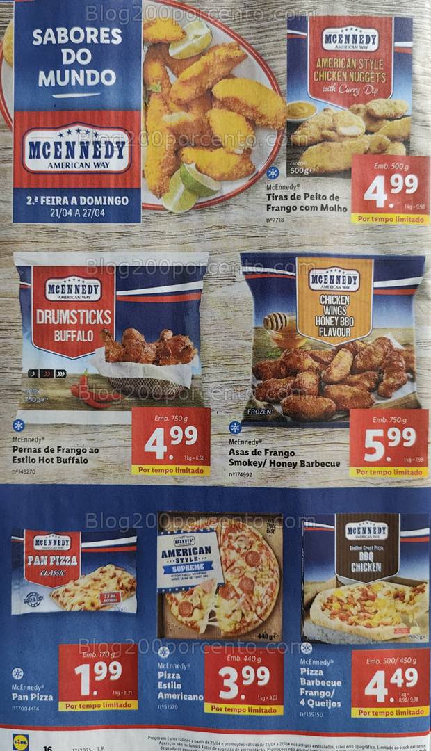 Antevisão Folheto LIDL Promoções de 21 a 27 de abril