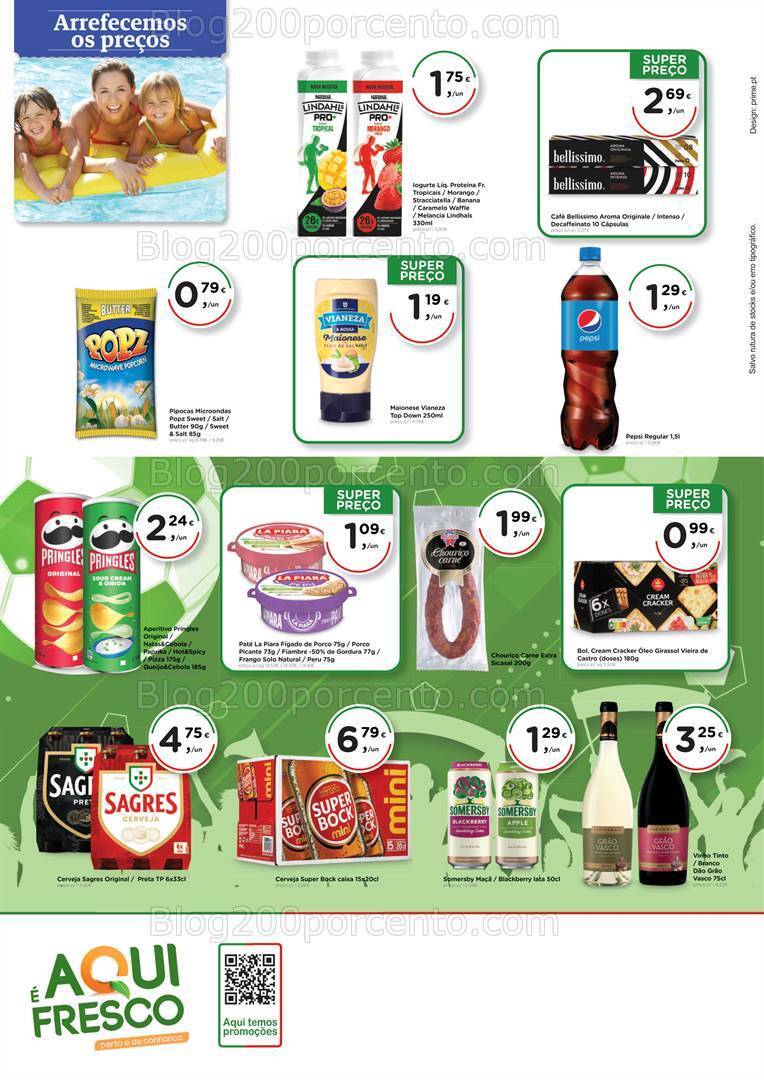 Antevisão Folheto AQUI É FRESCO Promoções de 26 junho a 7 julho