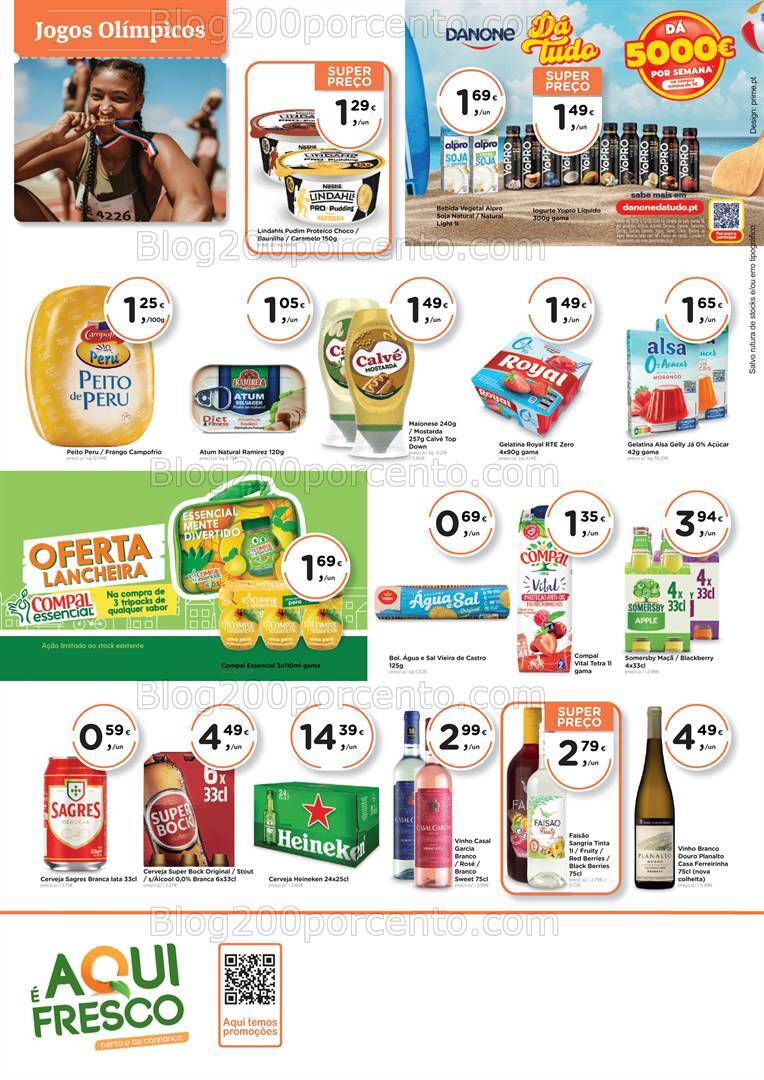 Antevisão Folheto AQUI É FRESCO Promoções de 31 julho a 11 agosto