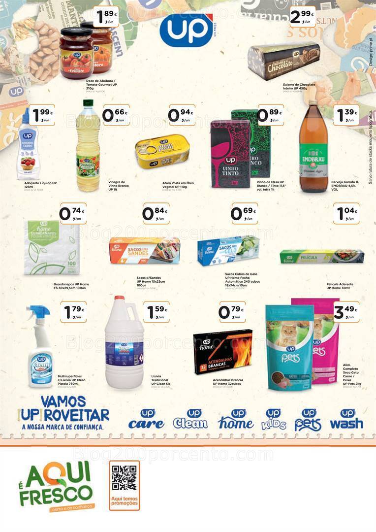 Antevisão Folheto AQUI É FRESCO Promoções de 16 a 27 agosto