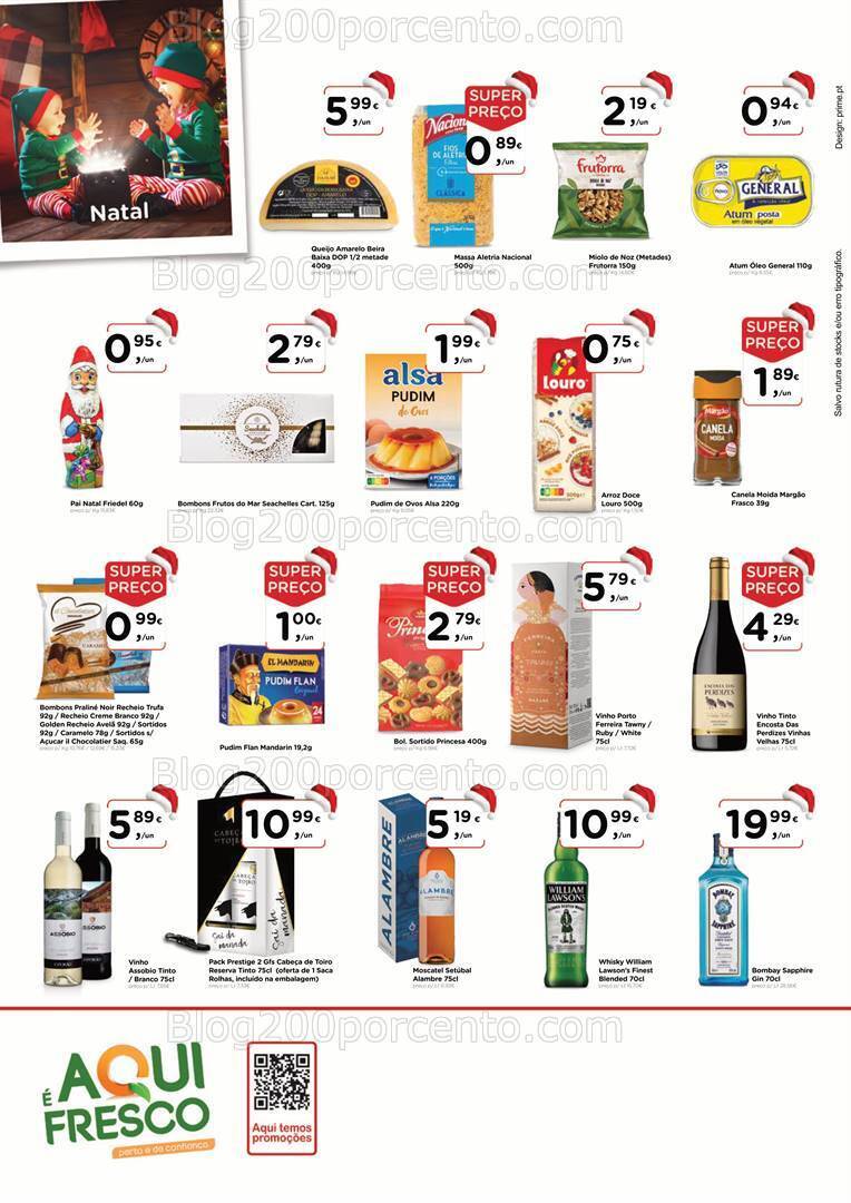 Antevisão Folheto AQUI É FRESCO Natal Promoções de 29 novembro a 10 dezembro