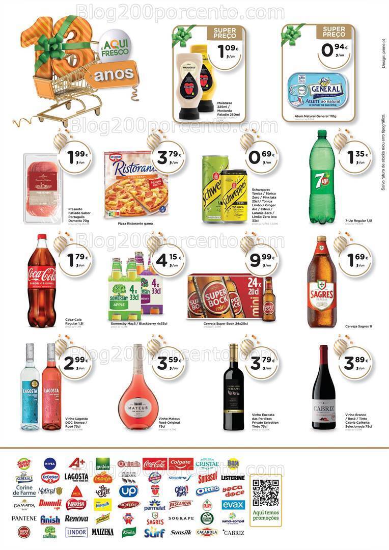 Antevisão Folheto AQUI É FRESCO Promoções de 14 a 25 fevereiro