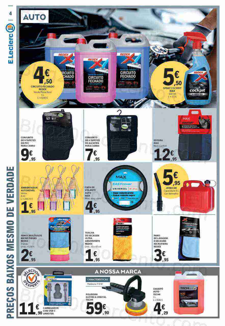 Antevisão Folheto E-LECLERC Bazar Promoções de 11 a 24 maio