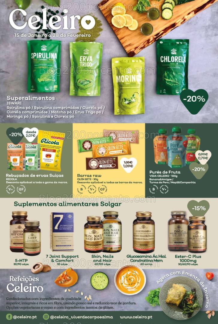 Antevisão Folheto CELEIRO Promoções de 15 janeiro a 28 fevereiro