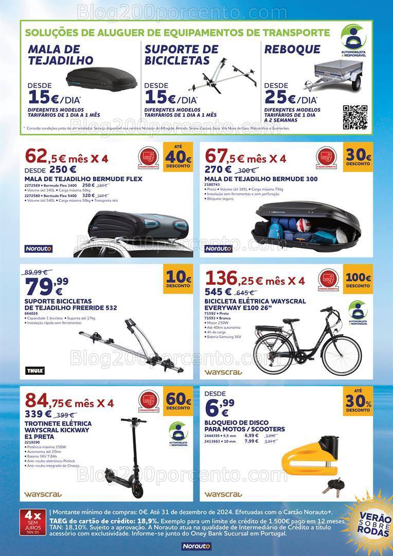 Antevisão Folheto NORAUTO Promoções de 16 maio a 31 julho