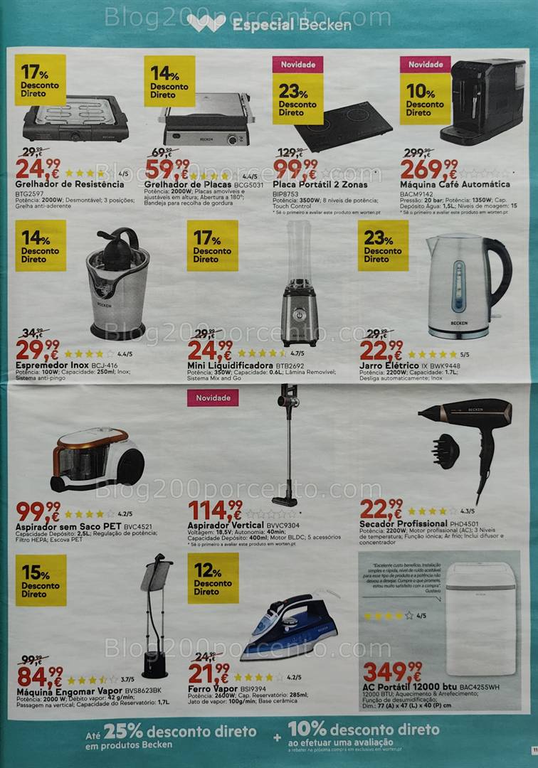 Antevisão Folheto WORTEN Promoções de 6 a 12 maio all