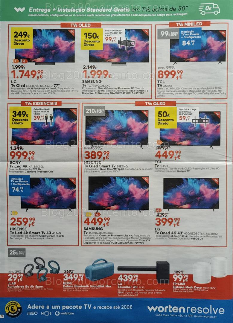 Antevisão Folheto WORTEN Promoções de 6 a 12 maio all