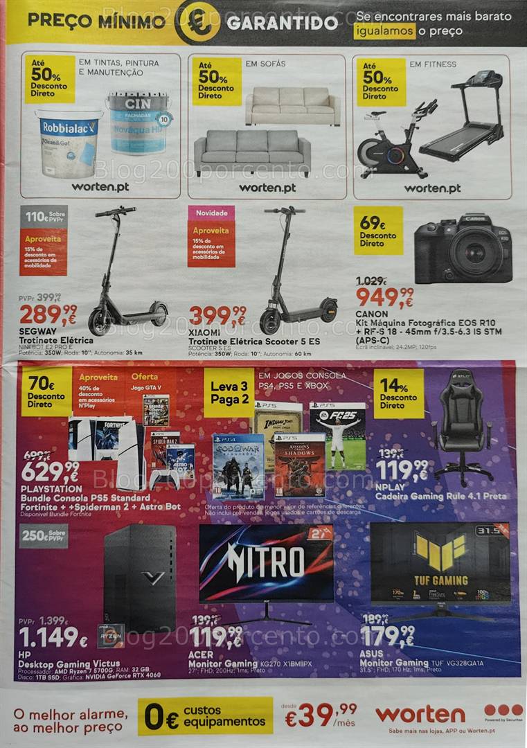 Antevisão Folheto WORTEN Promoções de 6 a 12 maio all