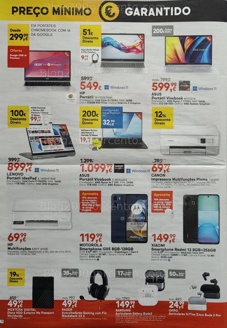 Antevisão Folheto WORTEN Promoções de 6 a 12 maio all