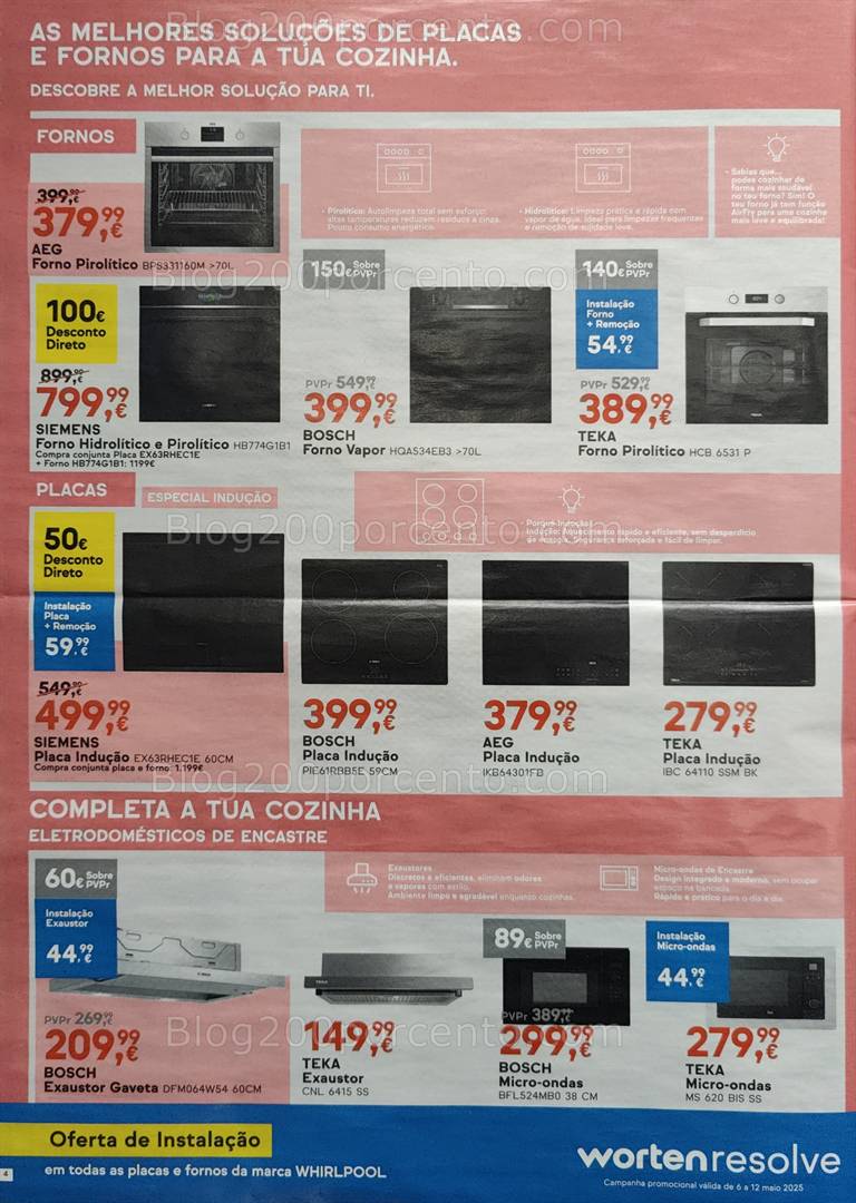 Antevisão Folheto WORTEN Promoções de 6 a 12 maio all