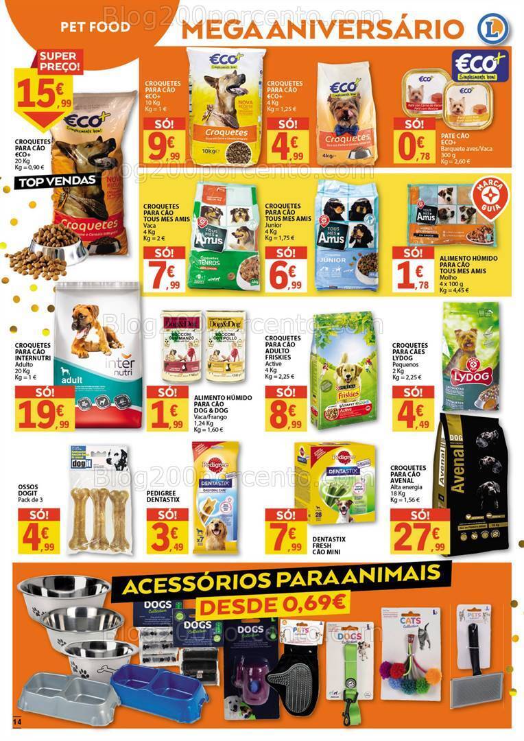 Antevisão Folheto E-LECLERC Aniversário Bazar Promoções de 13 a 29 outubro