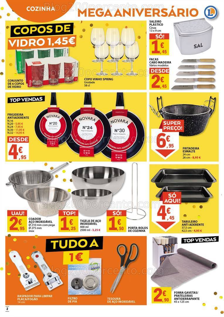 Antevisão Folheto E-LECLERC Aniversário Bazar Promoções de 13 a 29 outubro
