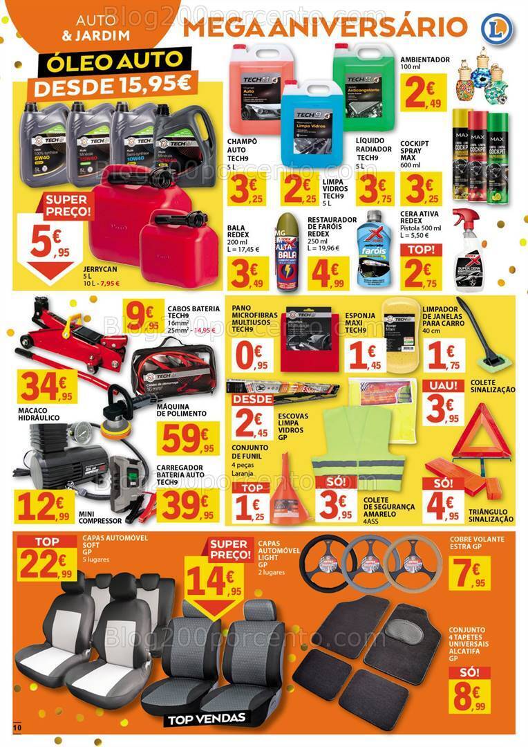 Antevisão Folheto E-LECLERC Aniversário Bazar Promoções de 13 a 29 outubro