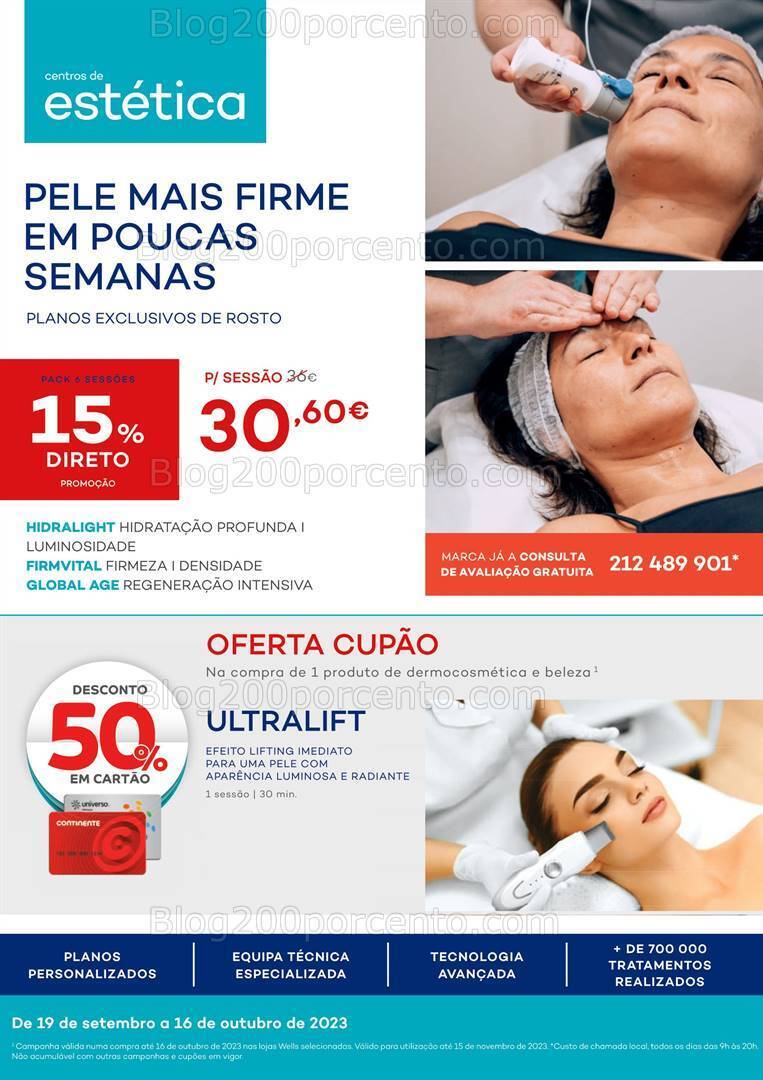 Antevisão Folheto WELLS Beauty Fest Promoções de 19 setembro a 16 outubro