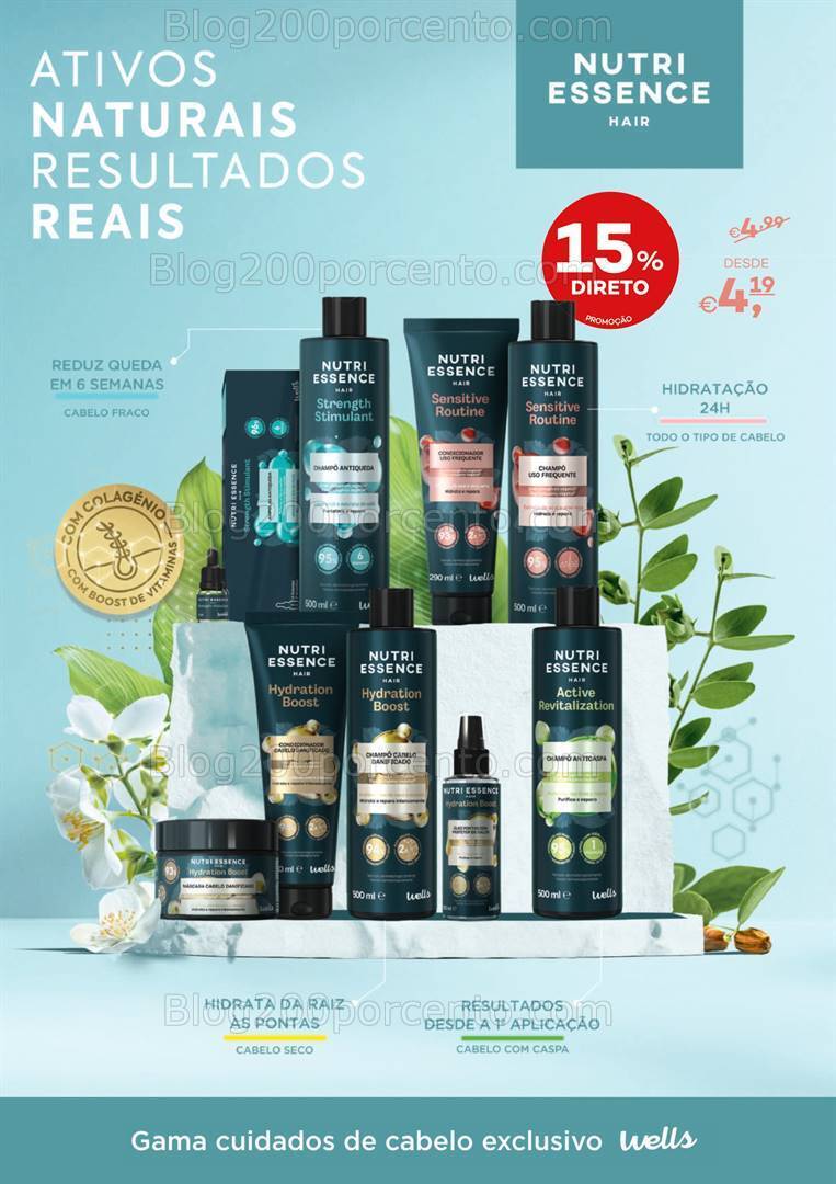 Antevisão Folheto WELLS Beauty Fest Promoções de 19 setembro a 16 outubro