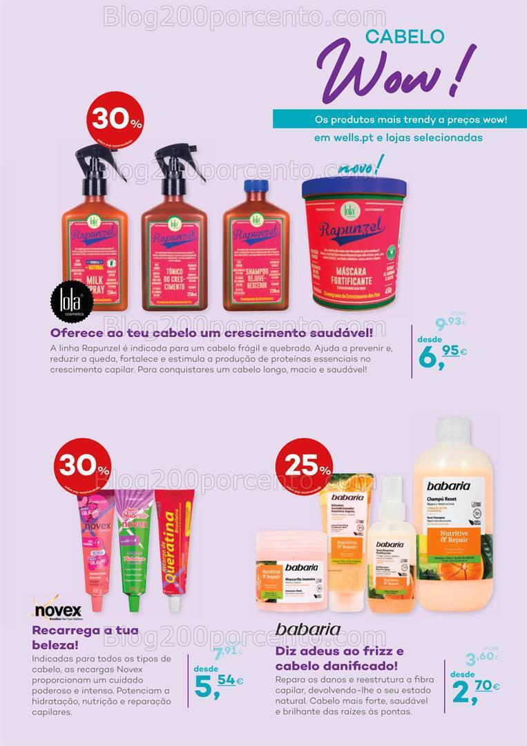 Antevisão Folheto WELLS Beauty Fest Promoções de 19 setembro a 16 outubro