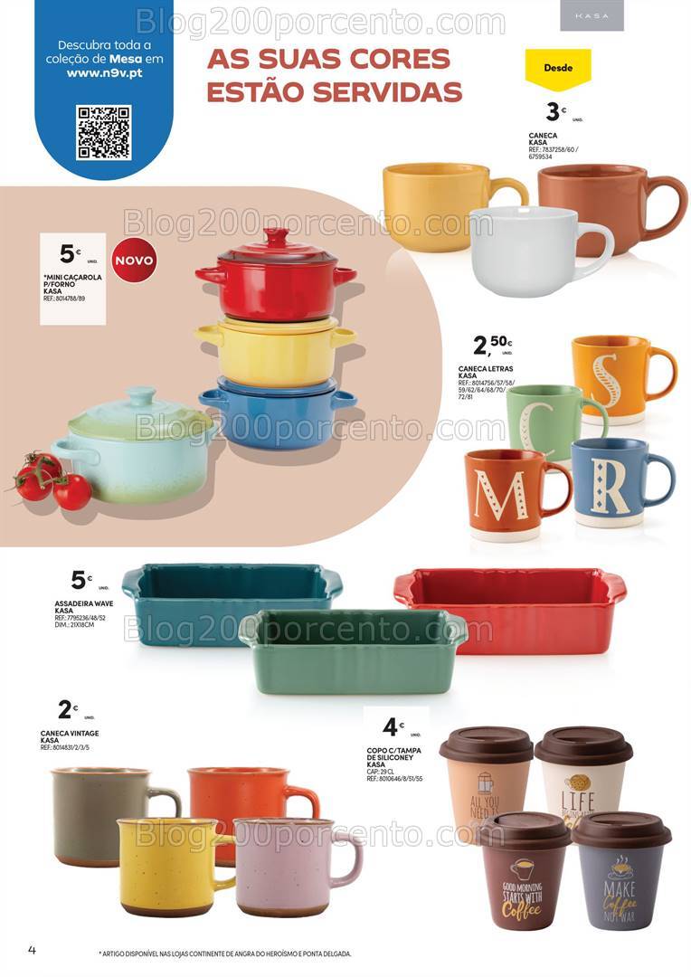 Antevisão Folheto CONTINENTE Casa Açores Promoções de 15 outubro a 1 novembro