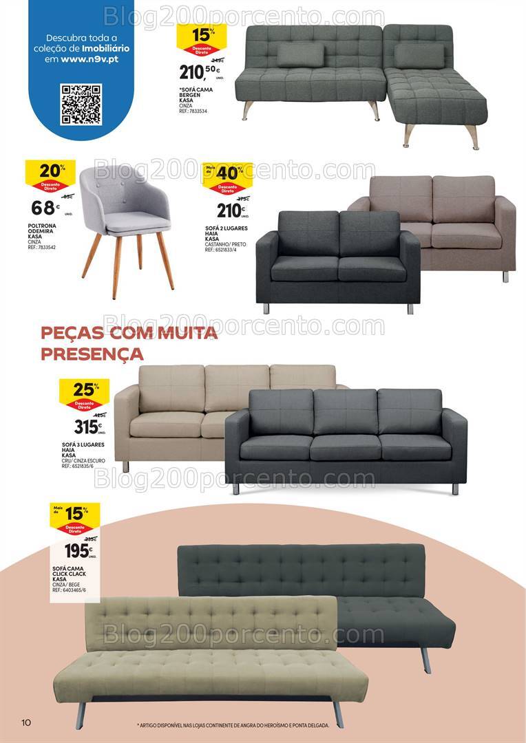 Antevisão Folheto CONTINENTE Casa Açores Promoções de 15 outubro a 1 novembro