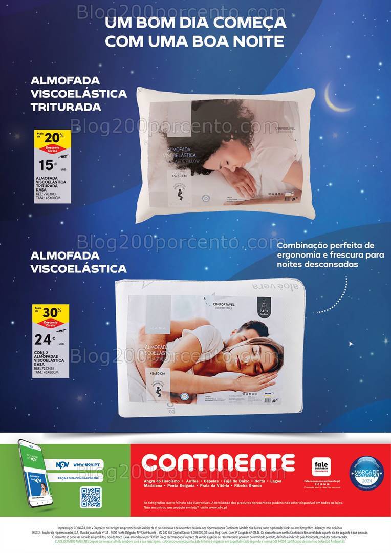 Antevisão Folheto CONTINENTE Casa Açores Promoções de 15 outubro a 1 novembro