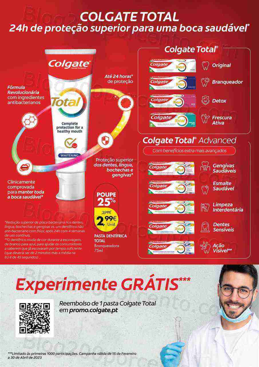Antevisão Folheto PINGO DOCE Especial Higiene Oral Promoções de 4 a 10 abril
