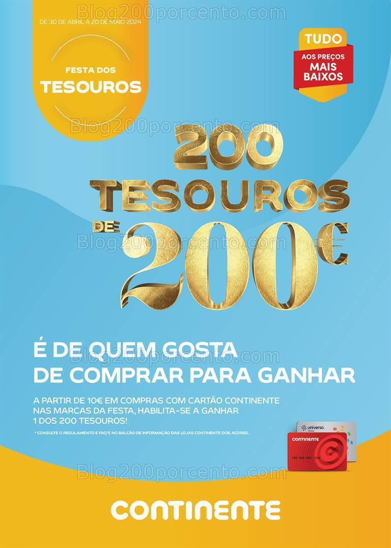 Antevisão Folheto CONTINENTE Promoções de 30 abril 20 maio