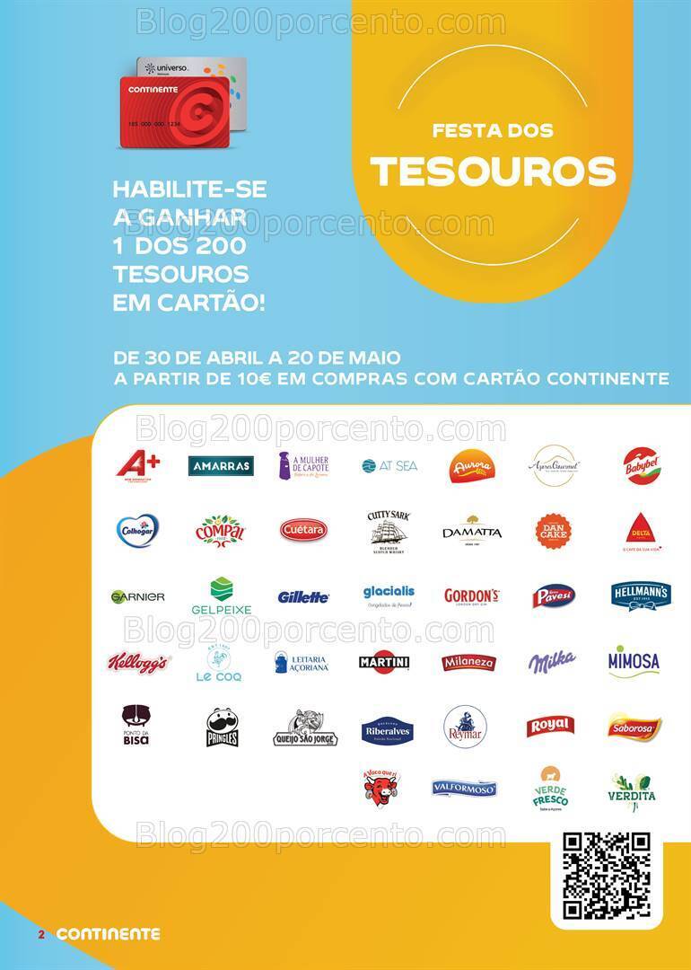 Antevisão Folheto CONTINENTE Promoções de 30 abril 20 maio