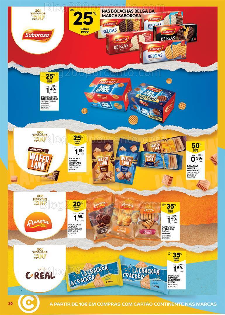 Antevisão Folheto CONTINENTE Promoções de 30 abril 20 maio