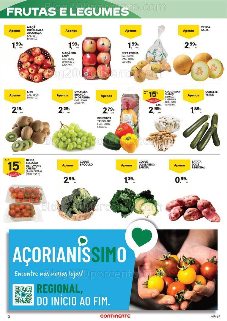 Antevisão Folheto CONTINENTE Açores Promoções de 28 março a 10 abril