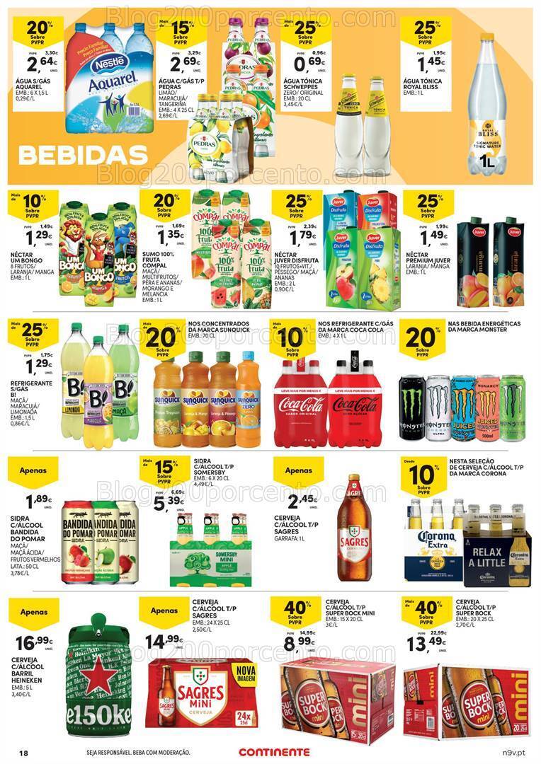 Antevisão Folheto CONTINENTE Açores Promoções de 25 abril a 8 maio