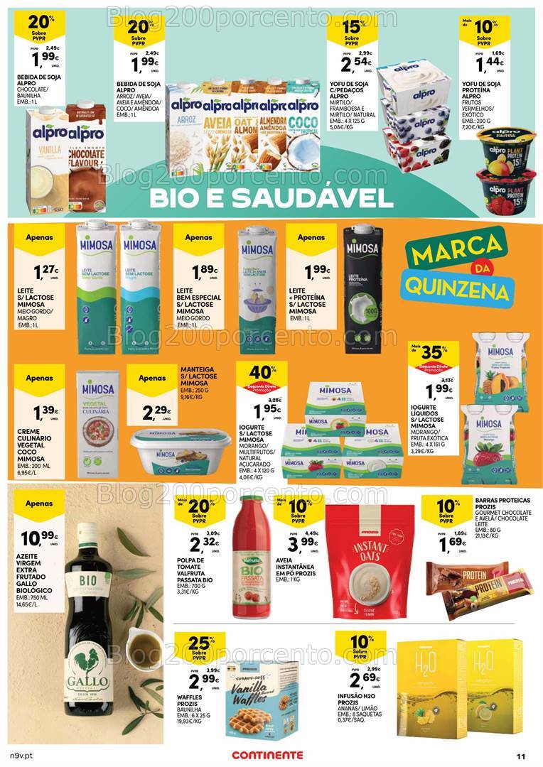 Antevisão Folheto CONTINENTE Açores Promoções de 29 agosto a 11 setembro