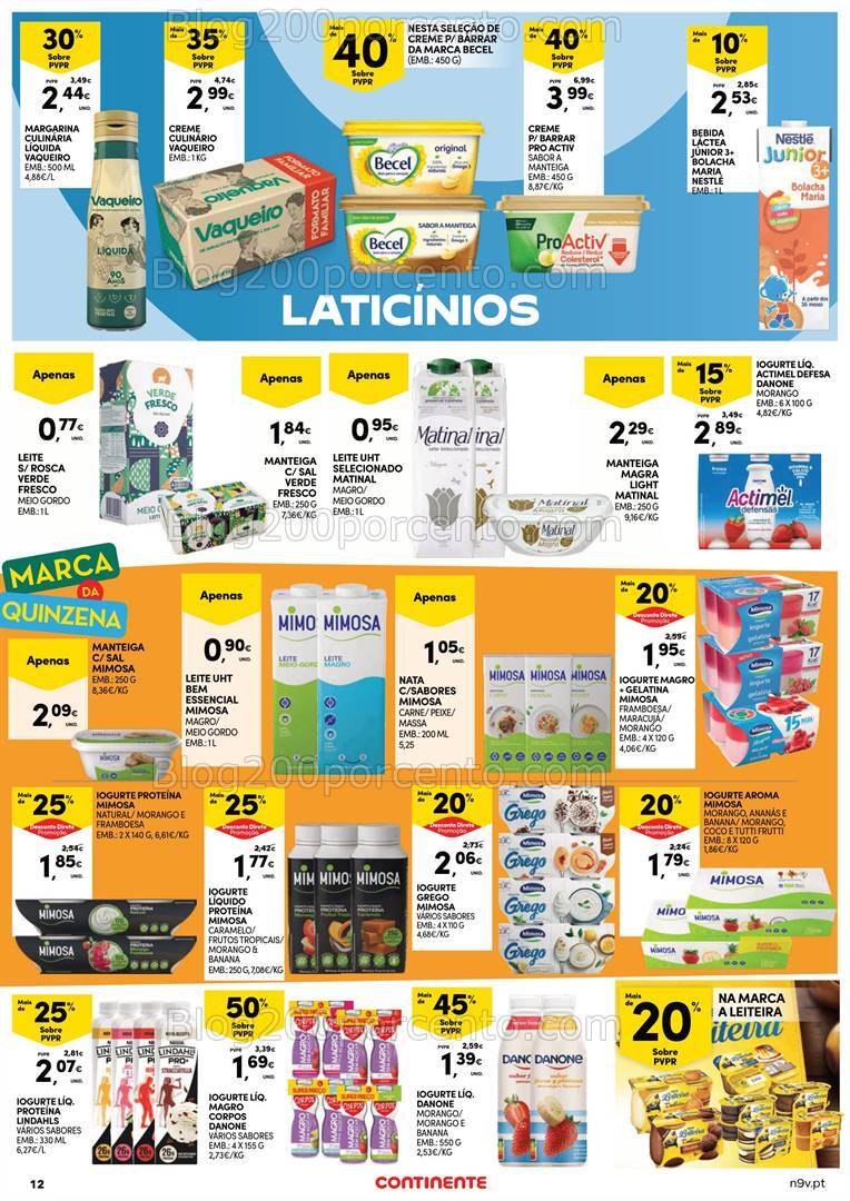 Antevisão Folheto CONTINENTE Açores Promoções de 29 agosto a 11 setembro