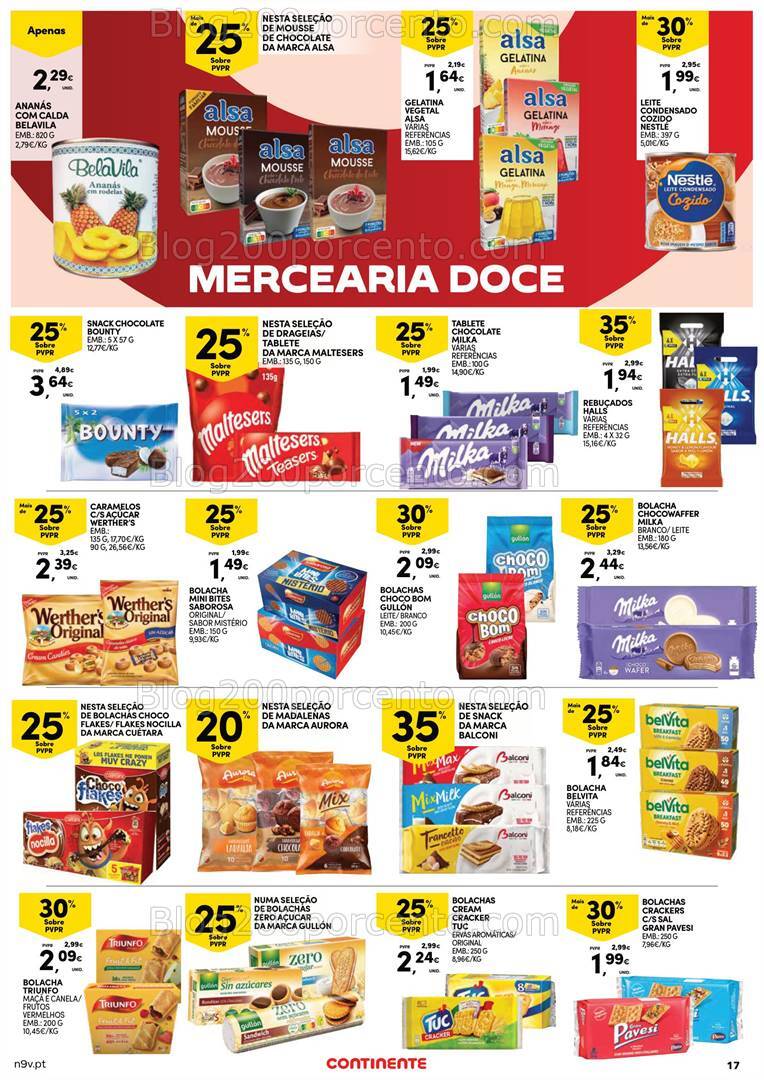 Antevisão Folheto CONTINENTE Açores Promoções de 29 agosto a 11 setembro