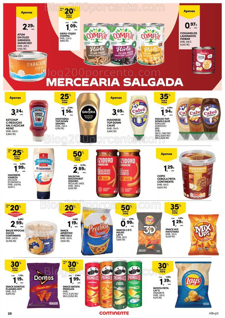 Antevisão Folheto CONTINENTE Açores Promoções de 29 agosto a 11 setembro