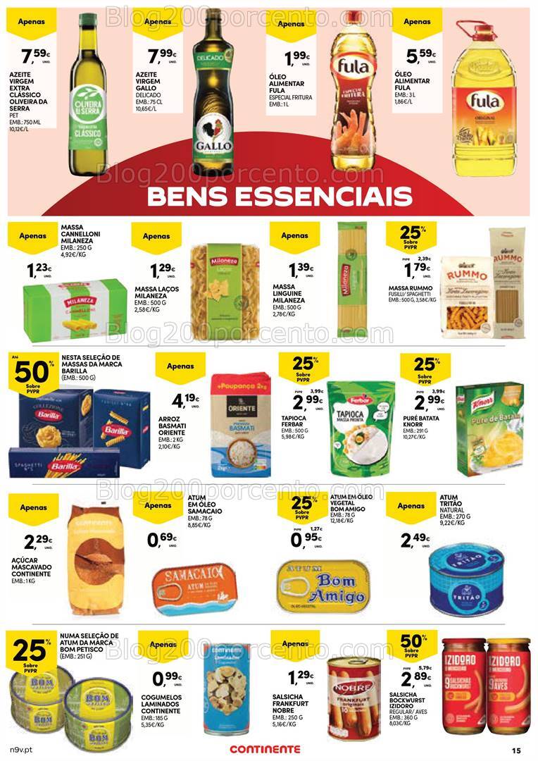 Antevisão Folheto CONTINENTE Açores Promoções de 7 a 20 novembro