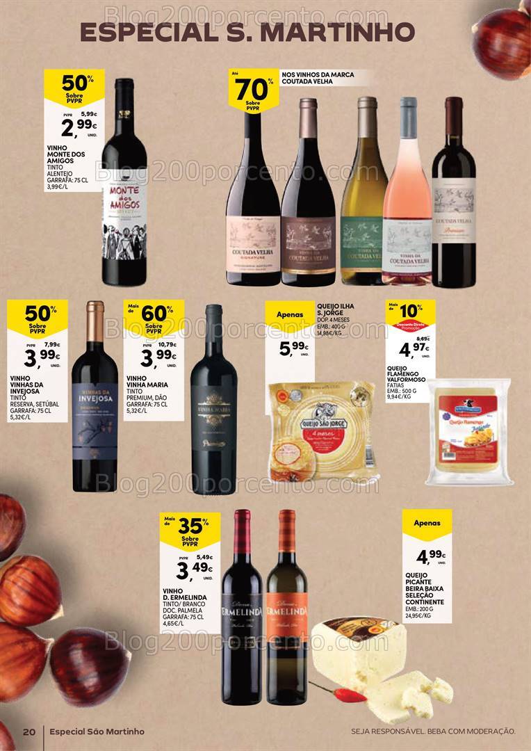 Antevisão Folheto CONTINENTE Açores Promoções de 7 a 20 novembro