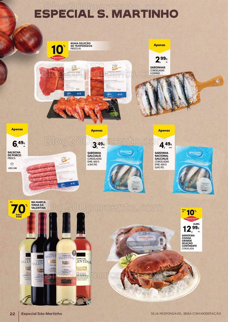 Antevisão Folheto CONTINENTE Açores Promoções de 7 a 20 novembro