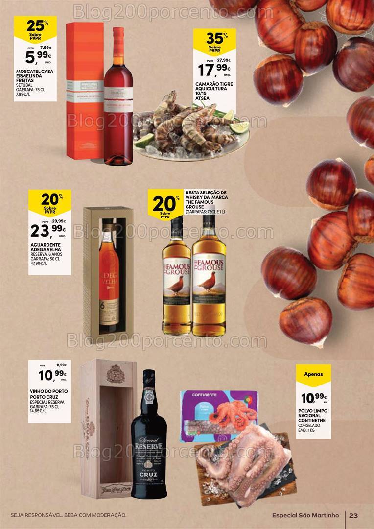 Antevisão Folheto CONTINENTE Açores Promoções de 7 a 20 novembro