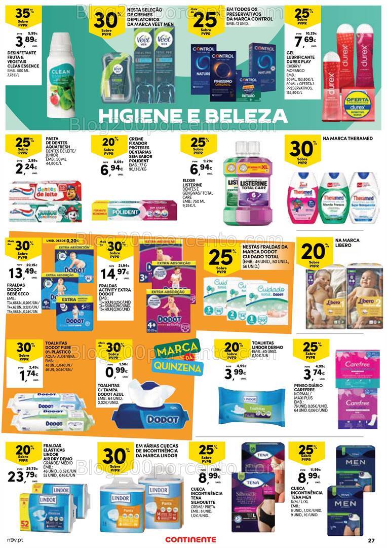 Antevisão Folheto CONTINENTE Açores Promoções de 7 a 20 novembro