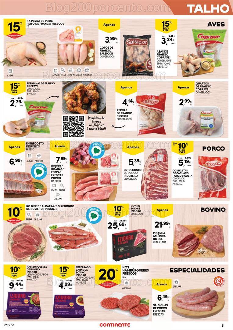 Antevisão Folheto CONTINENTE Açores Promoções de 9 a 22 maio