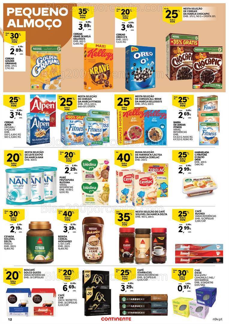 Antevisão Folheto CONTINENTE Açores Promoções de 9 a 22 maio