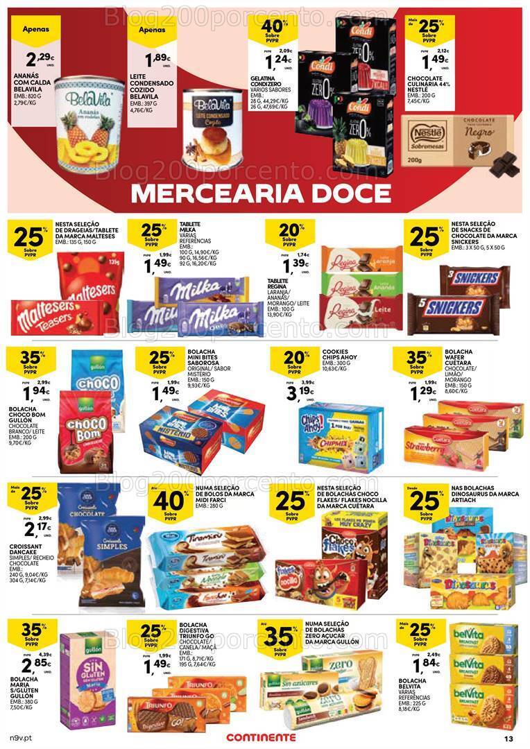 Antevisão Folheto CONTINENTE Açores Promoções de 9 a 22 maio